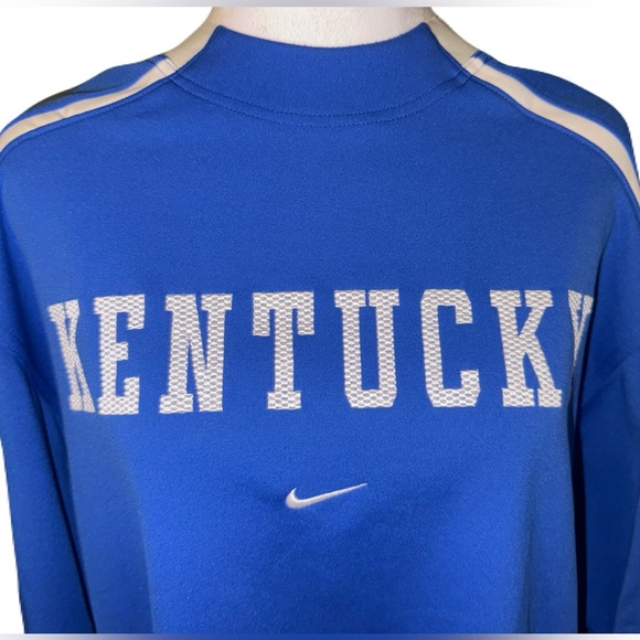 Nike Vintage Blue Kentucky Men's Long Sleeve Pullover XL - Picture 3 of 14